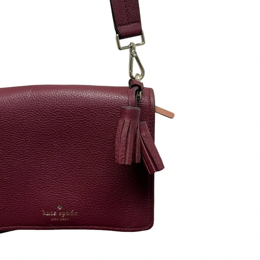 Kate Spade Hayes Medium Flap Shoulder Bag Crossbody - Picture 4 of 10